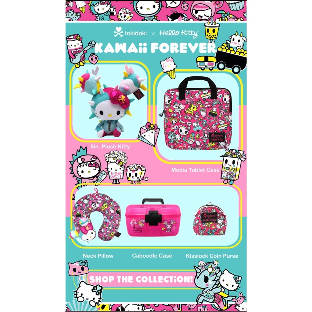 Tokidoki x Hello Kitty Kawaii Forever Plush
